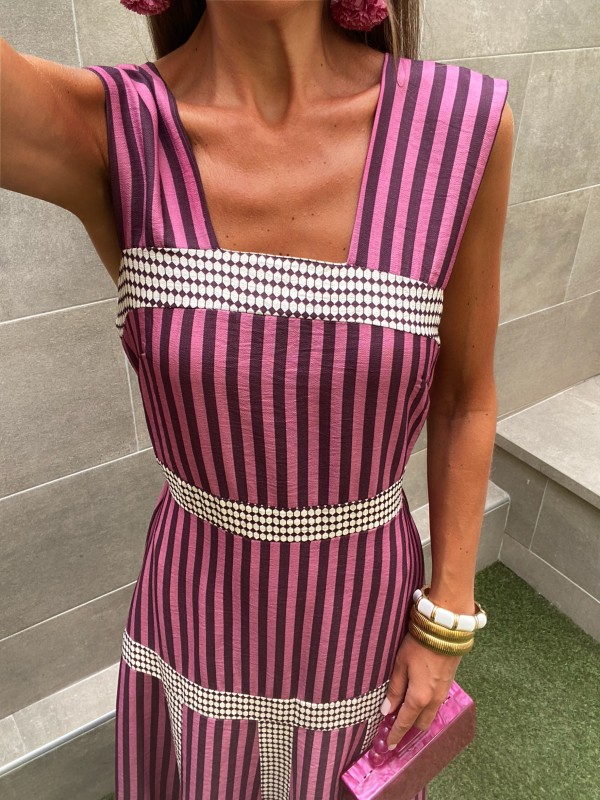 Vestido PortoBello Rosado
