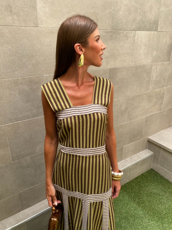 PortoBello Green Dress