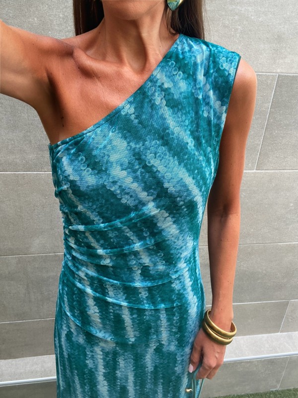 Vestido Makalu Azul