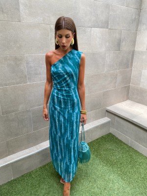 Vestido Azul Makalu