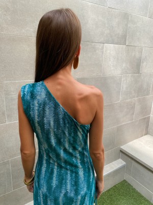 Vestido Makalu Azul
