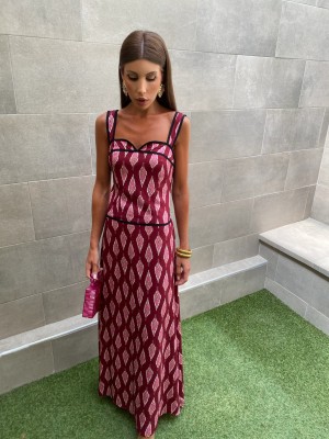 Arabian Wine Dress