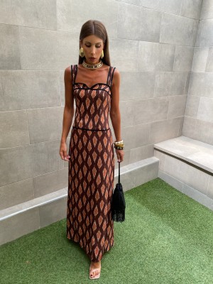 Arabian Brown Dress