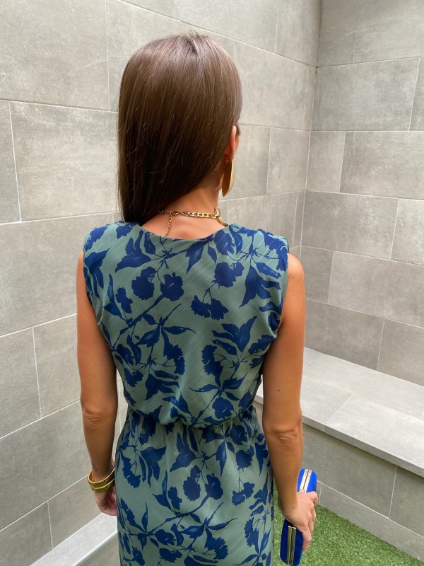 Vestido Pureza Brillo Vino