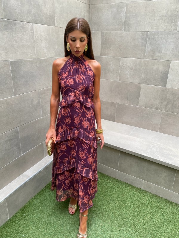 Vestido Hada Berenjena