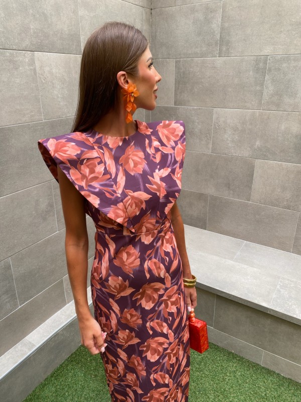 Vestido Ofelia Berenjena