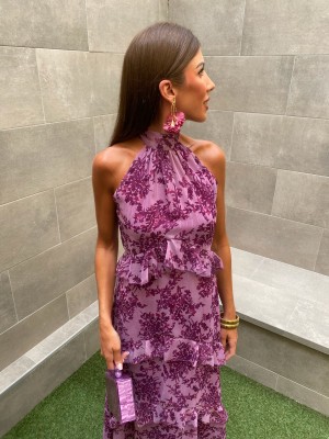 Robe Akita mauve