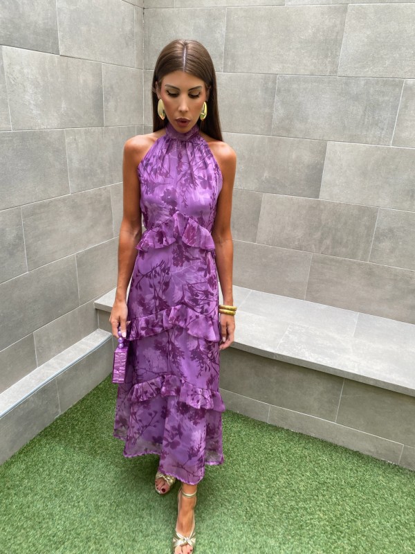 Robe de fée mauve