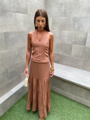 Conjunto Montezuma Marron