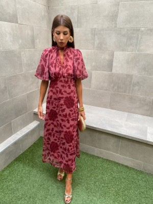 Robe rose Guillermina