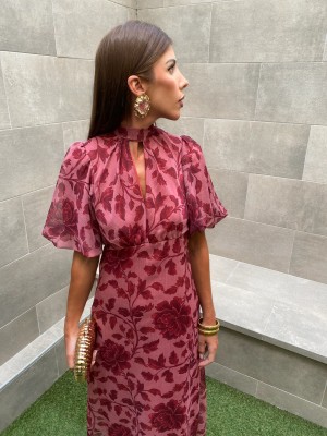 Robe rose Guillermina