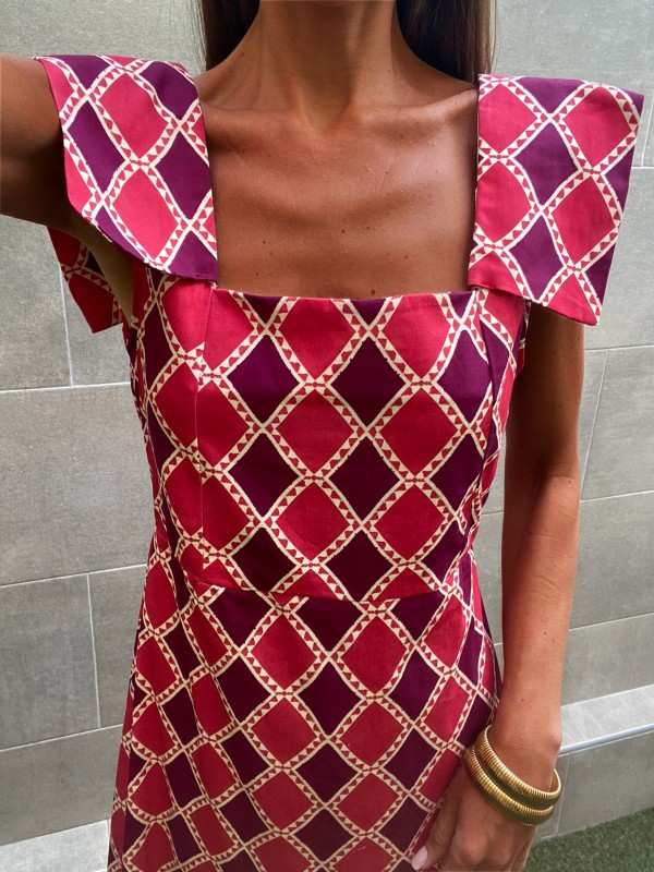 Sudan Reddish Dress