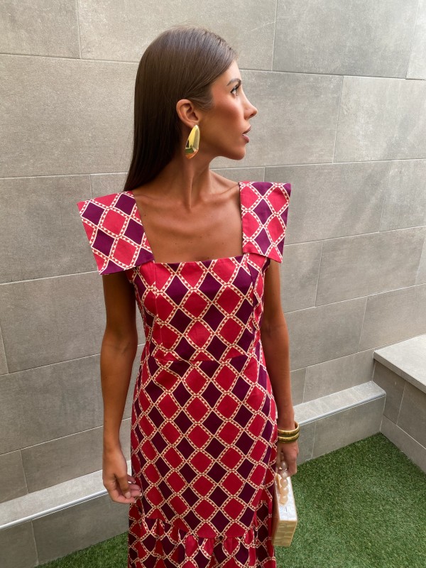 Sudan Reddish Dress