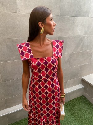 Vestido Sudán Rojizo