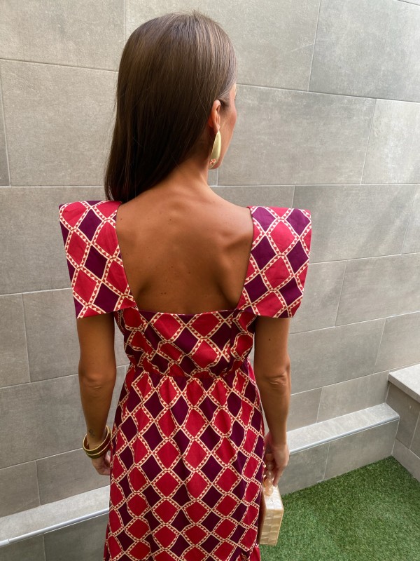 Vestido Sudán Rojizo