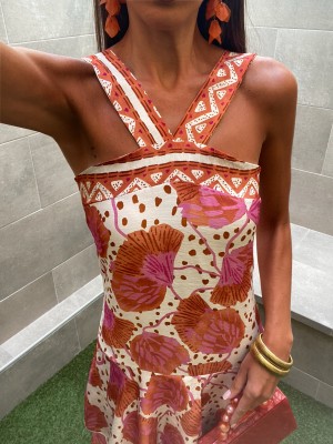 Robe blanche Fabiana