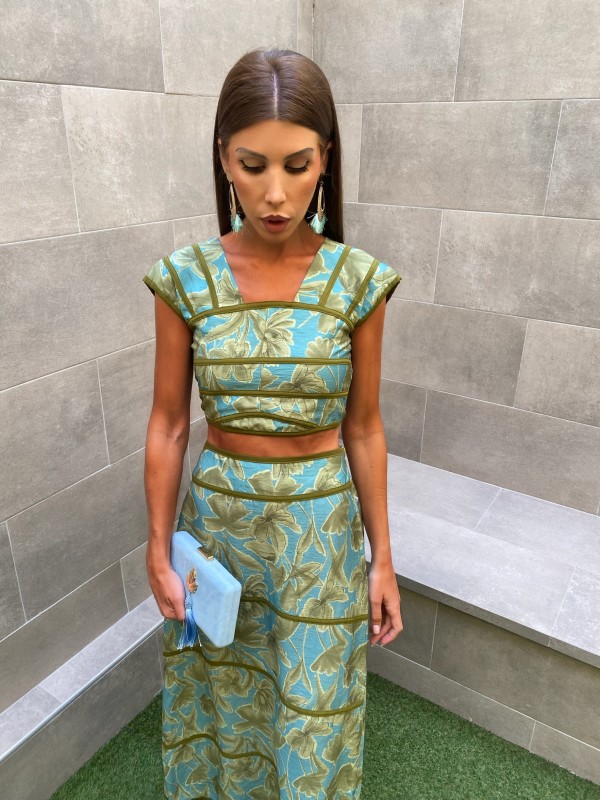 Ensemble vert Ludmila