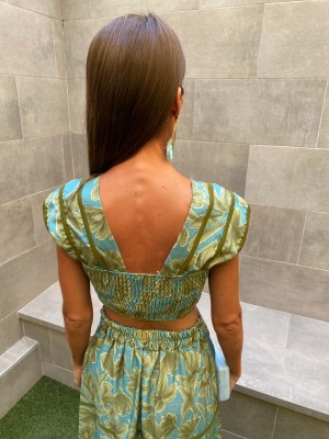 Ensemble vert Ludmila