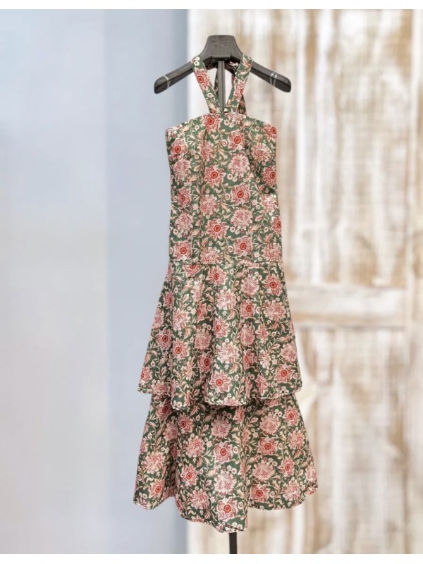 Fermina Green Dress