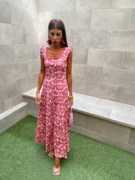 Robe rose Bethia 2
