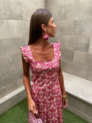 Vestido rosa Bethia