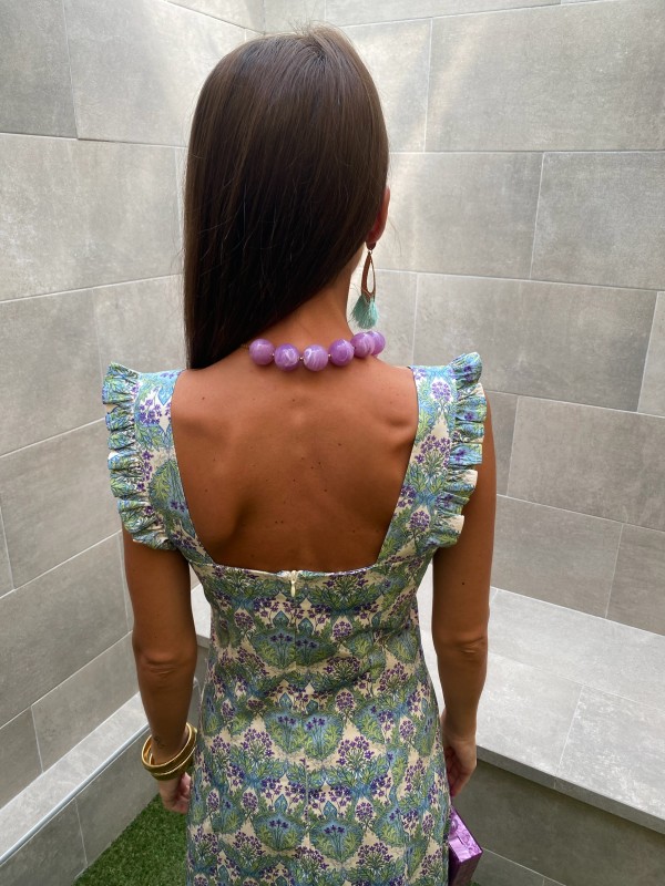 Robe Bethia vert turquoise