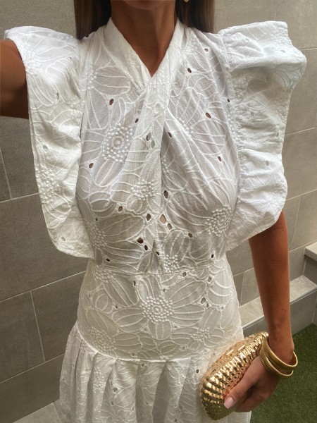 Abenza White Dress