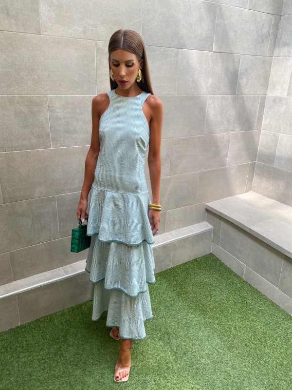 Numidia Green Dress