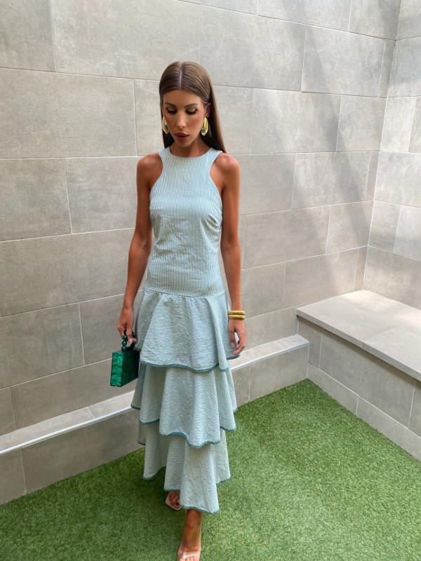 Numidia Green Dress