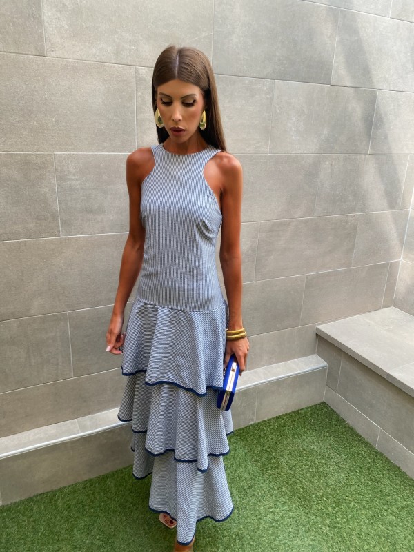 Navy Blue Numidia Dress