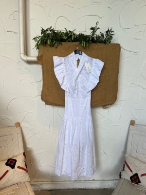 Robe blanche Abenza