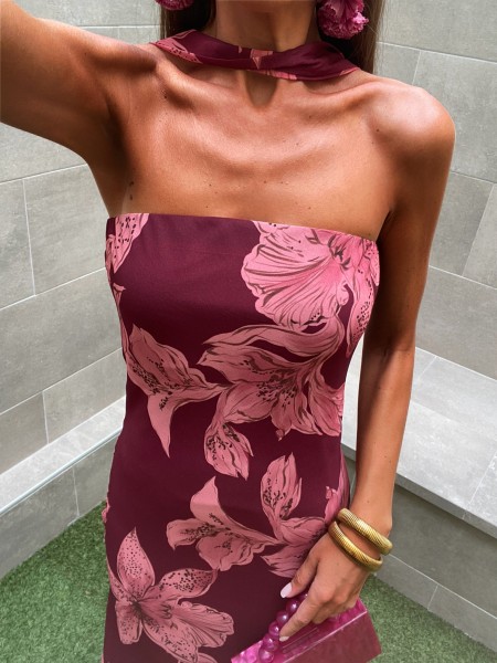 Robe couleur vin