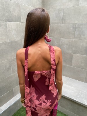 Robe couleur vin