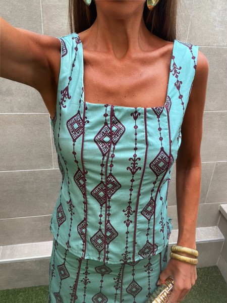 Conjunto Millán Aquamarine