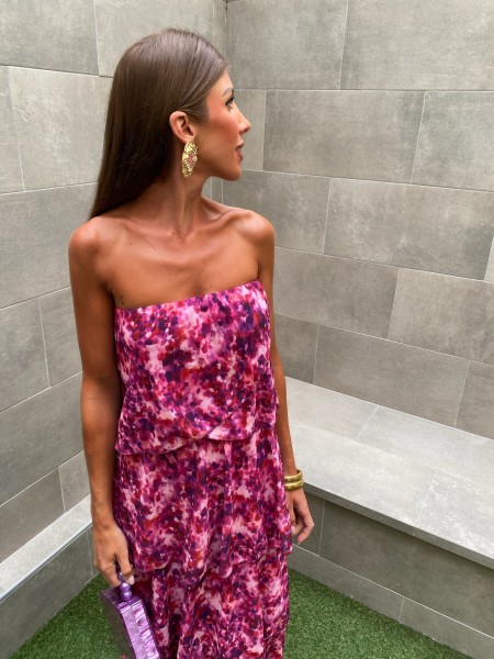 Vestido Moai Buganvilla