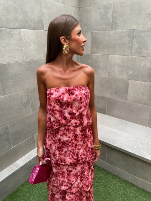 Vestido Moai Rosa