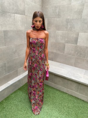 Hanoi Khaki Dress