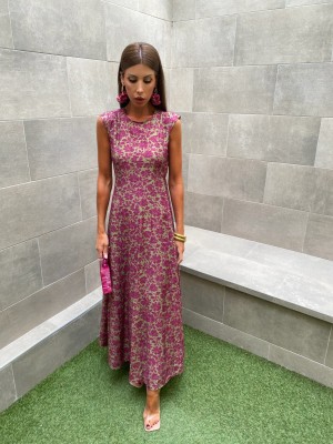 Rengel Bougainvillea Dress