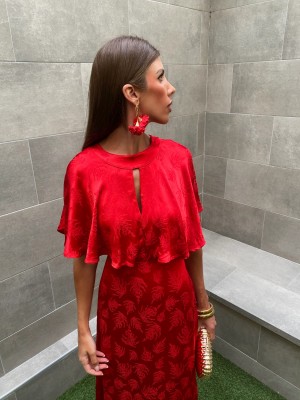 Vestido Positano Rojo
