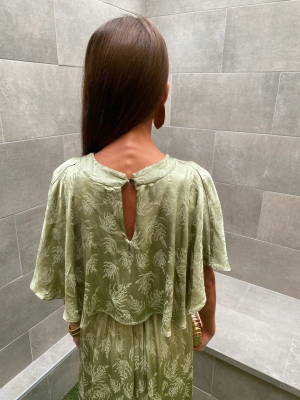 Vestido verde Positano