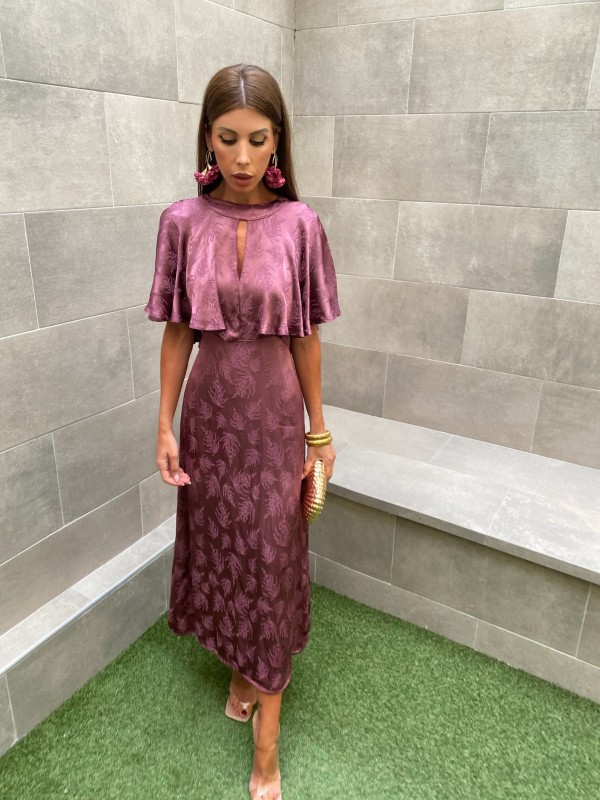 Vestido Positano Bougainvillea