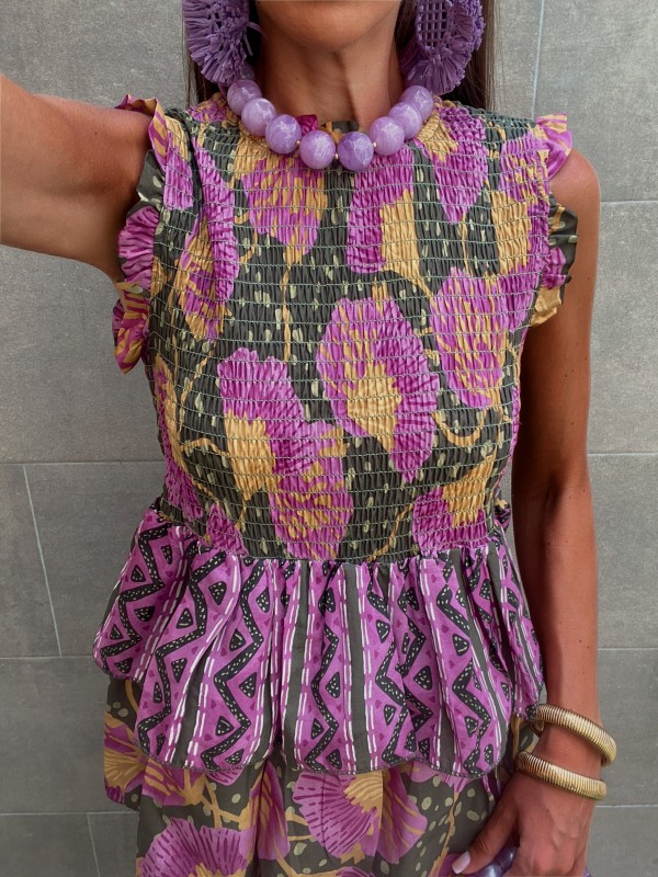 Robe mauve de Chennai