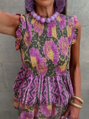 Robe mauve de Chennai
