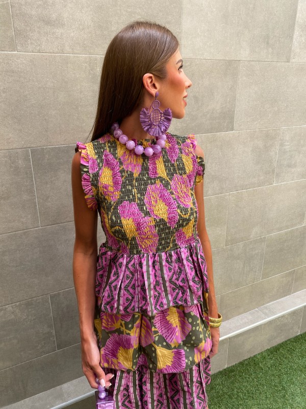 Vestido Chennai Malva