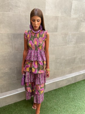 Vestido malva de Chennai