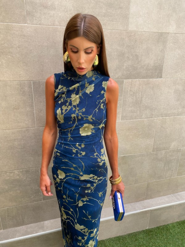 Vestido Marshall Azul
