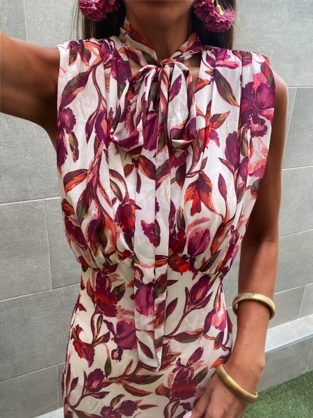 Robe crème Brivio