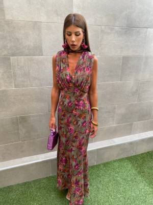 Robe olive Brivio