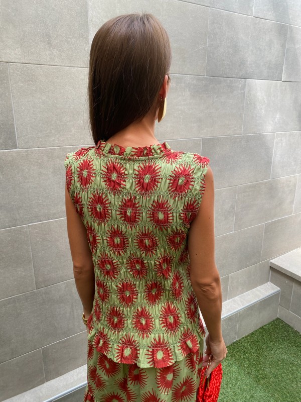 Vestido Formentera Manzana