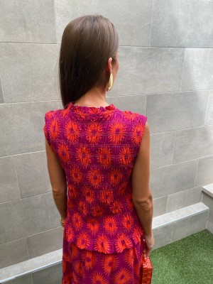Vestido Formentera Buganvilla
